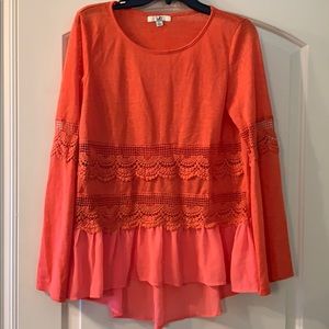 Coral Beautiful Blouse
